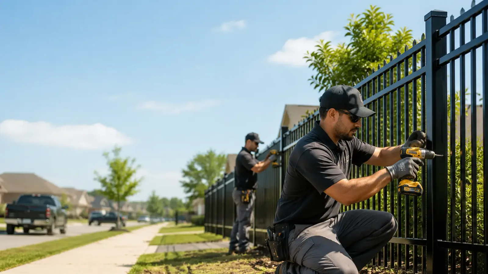 Metal Fence Installation in Brook Park, MN
